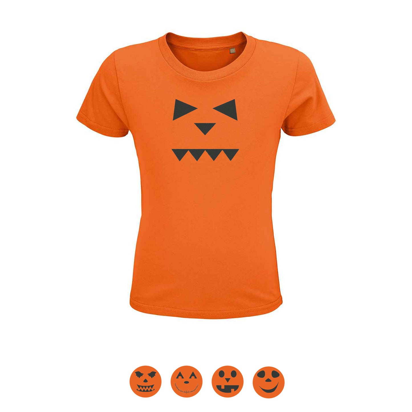 Pumpkin face Kids Top