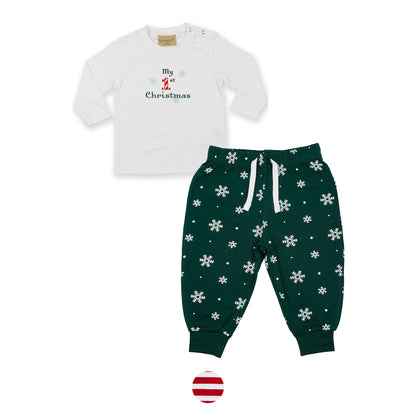 My 1st Christmas Baby Christmas Pyjamas