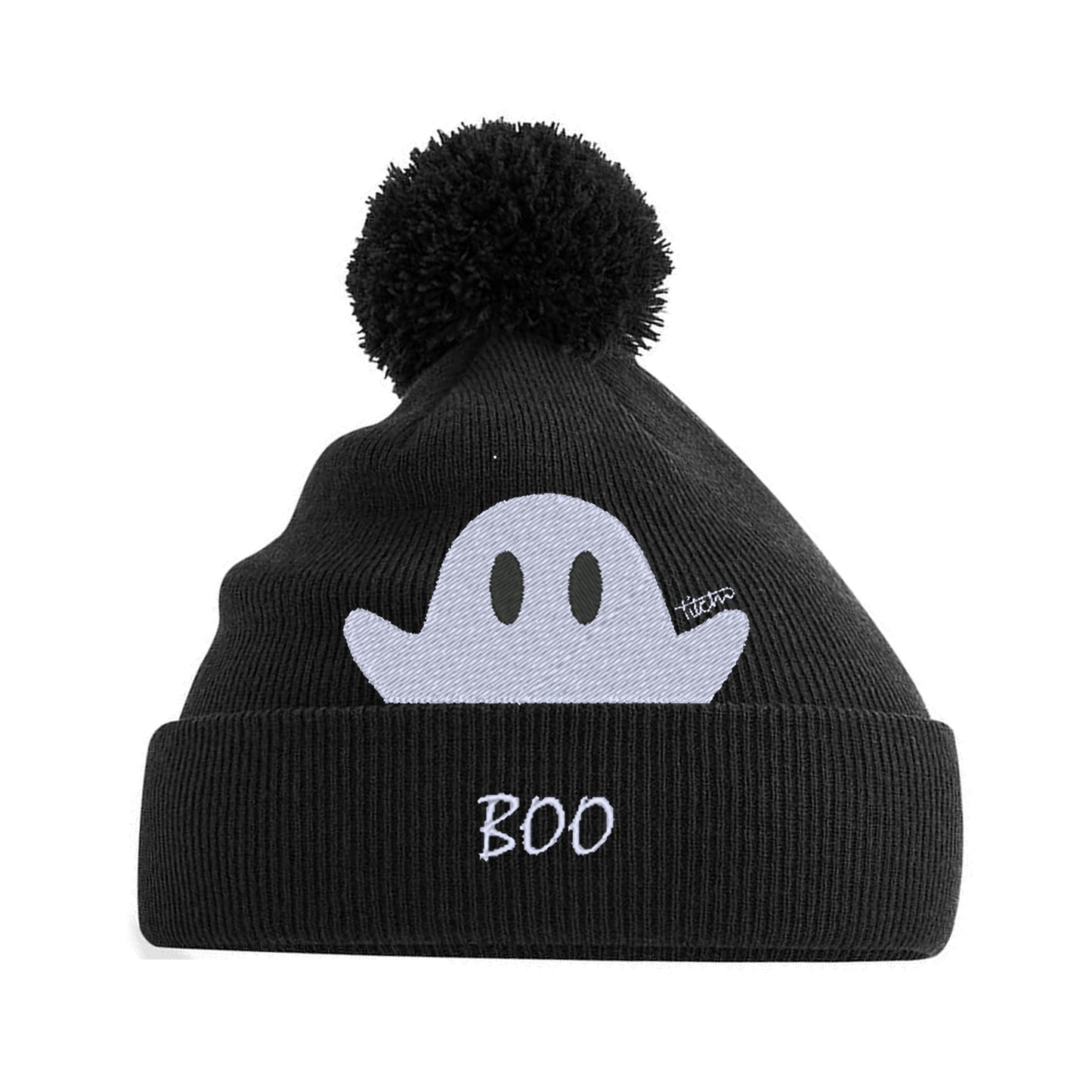 Peek-a-boo Monsters Kids Pom Pom Beanie