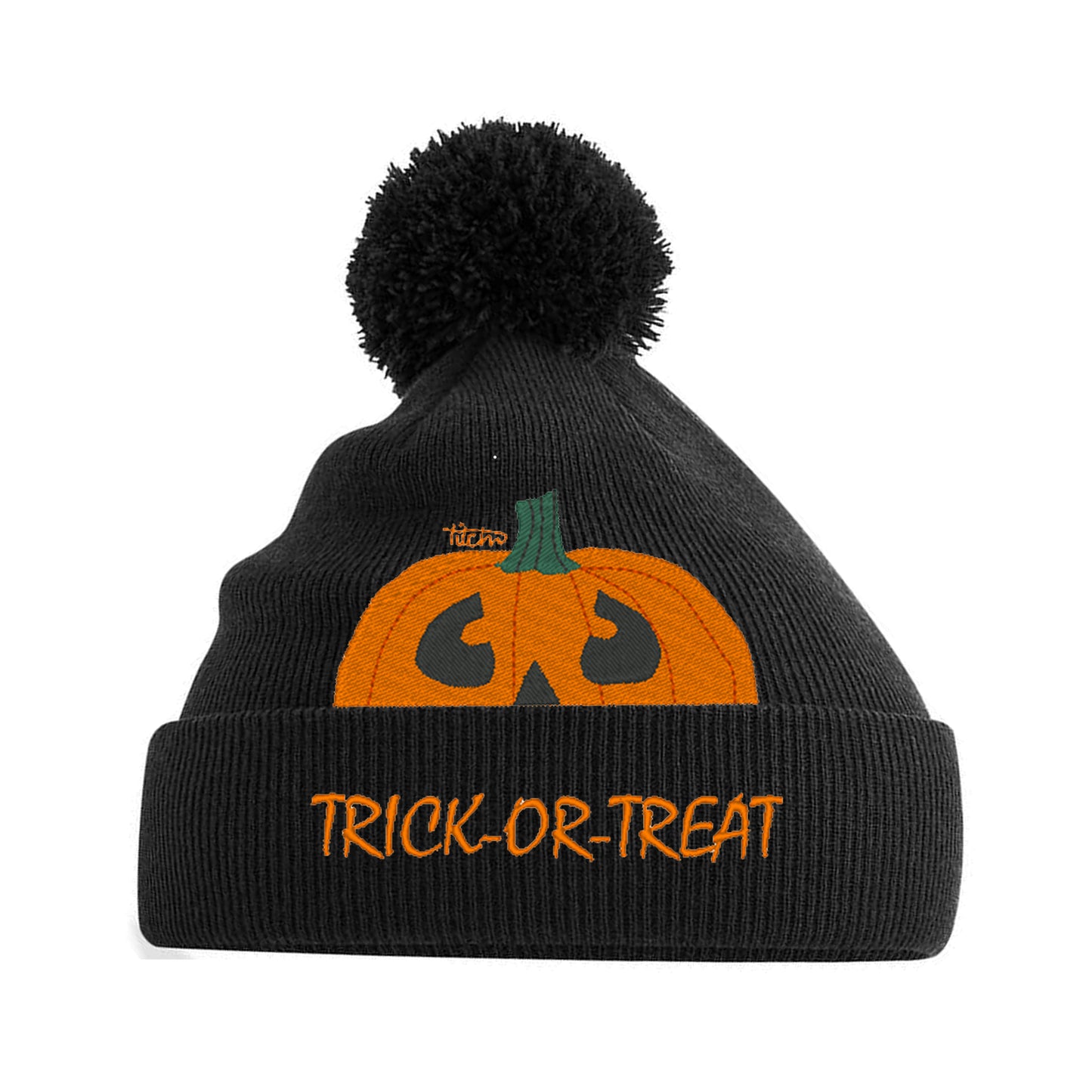 Peek-a-boo Monsters Kids Pom Pom Beanie