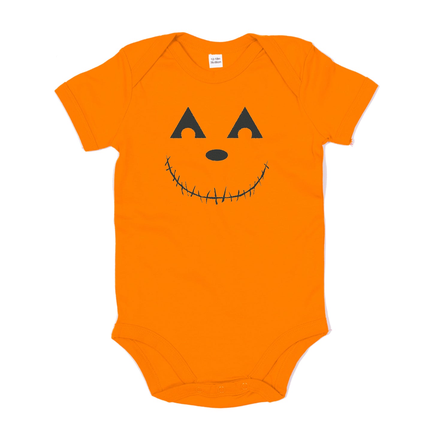 Pumpkin face Baby Bodysuit