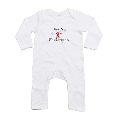 My 1st Christmas Babygrow