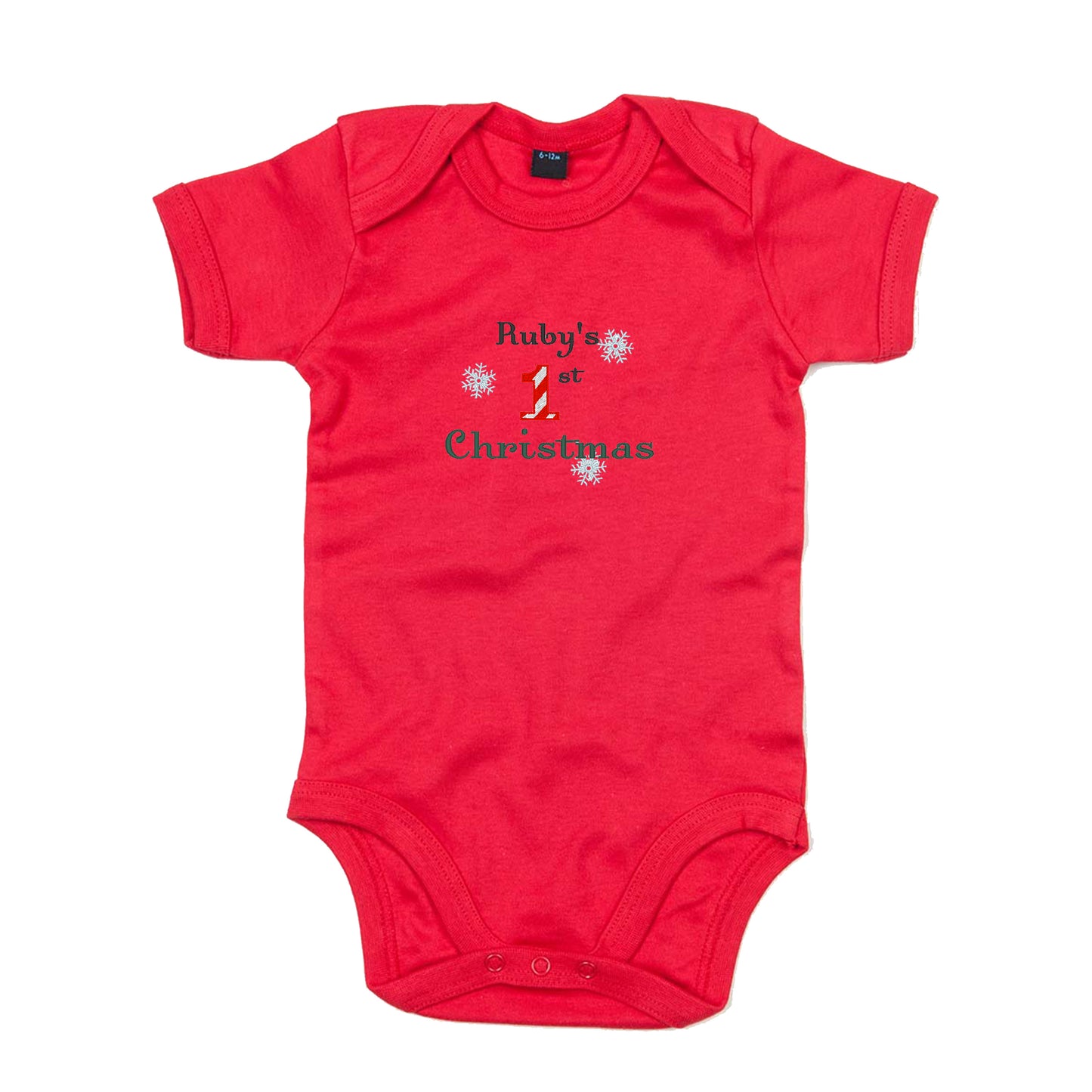 My 1st Christmas Baby Bodysuit