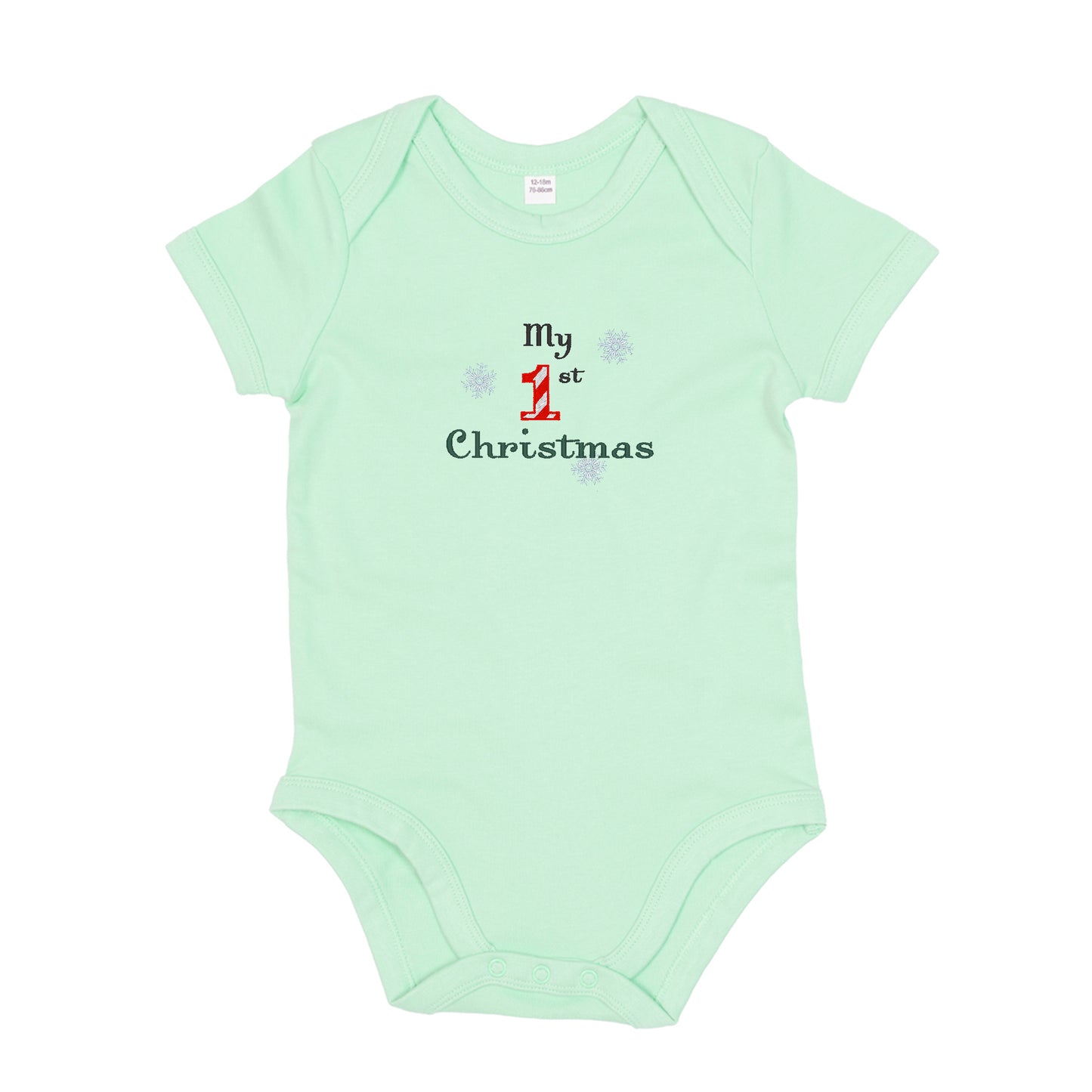 My 1st Christmas Baby Bodysuit