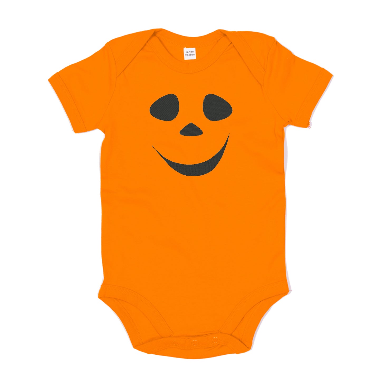 Pumpkin face Baby Bodysuit