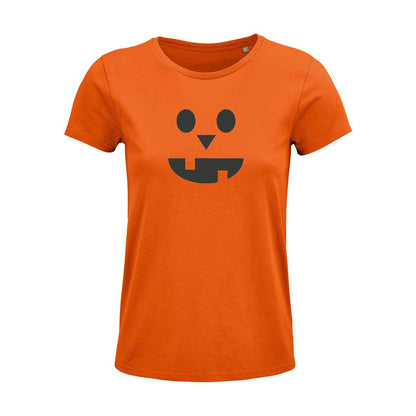 Pumpkin face Womens top