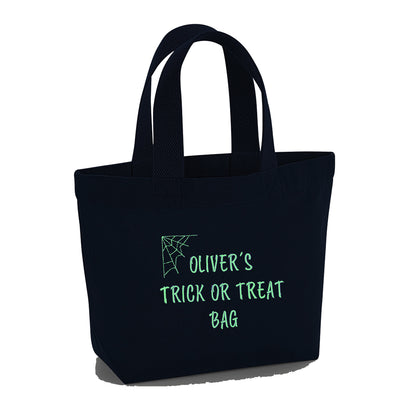 Halloween cat Trick or Treat bag