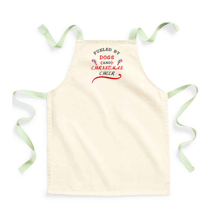 Fueled by Christmas Kids Apron