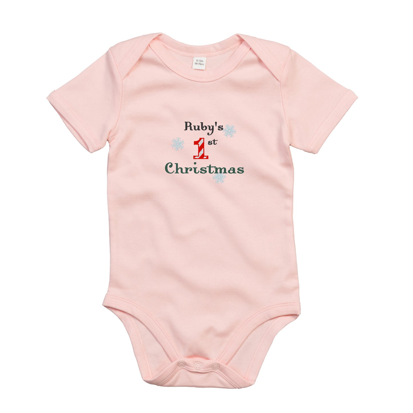 My 1st Christmas Baby Bodysuit