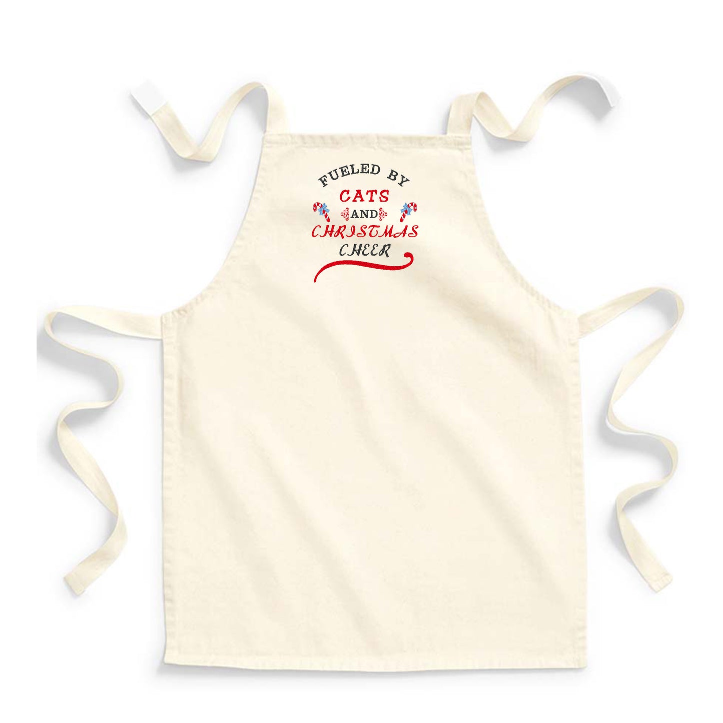 Fueled by Christmas Kids Apron