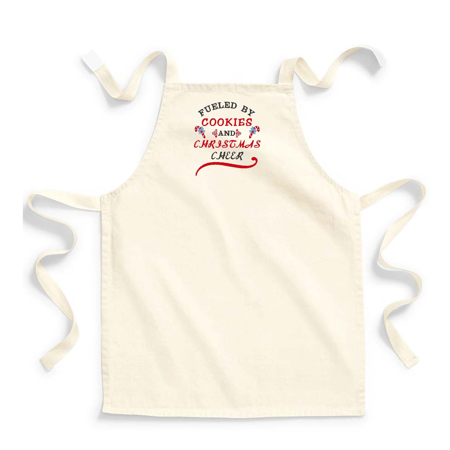 Fueled by Christmas Kids Apron