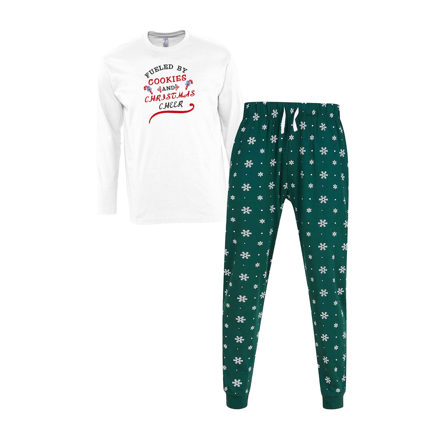 Fueled by Christmas Mens Pyjamas