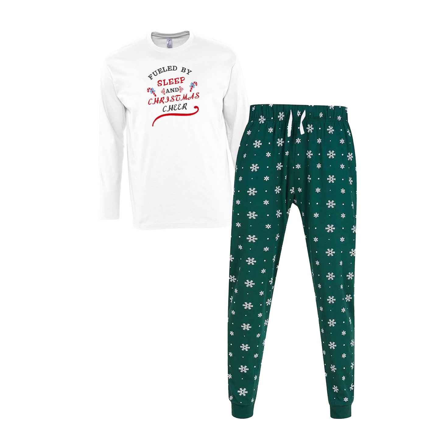 Fueled by Christmas Mens Pyjamas