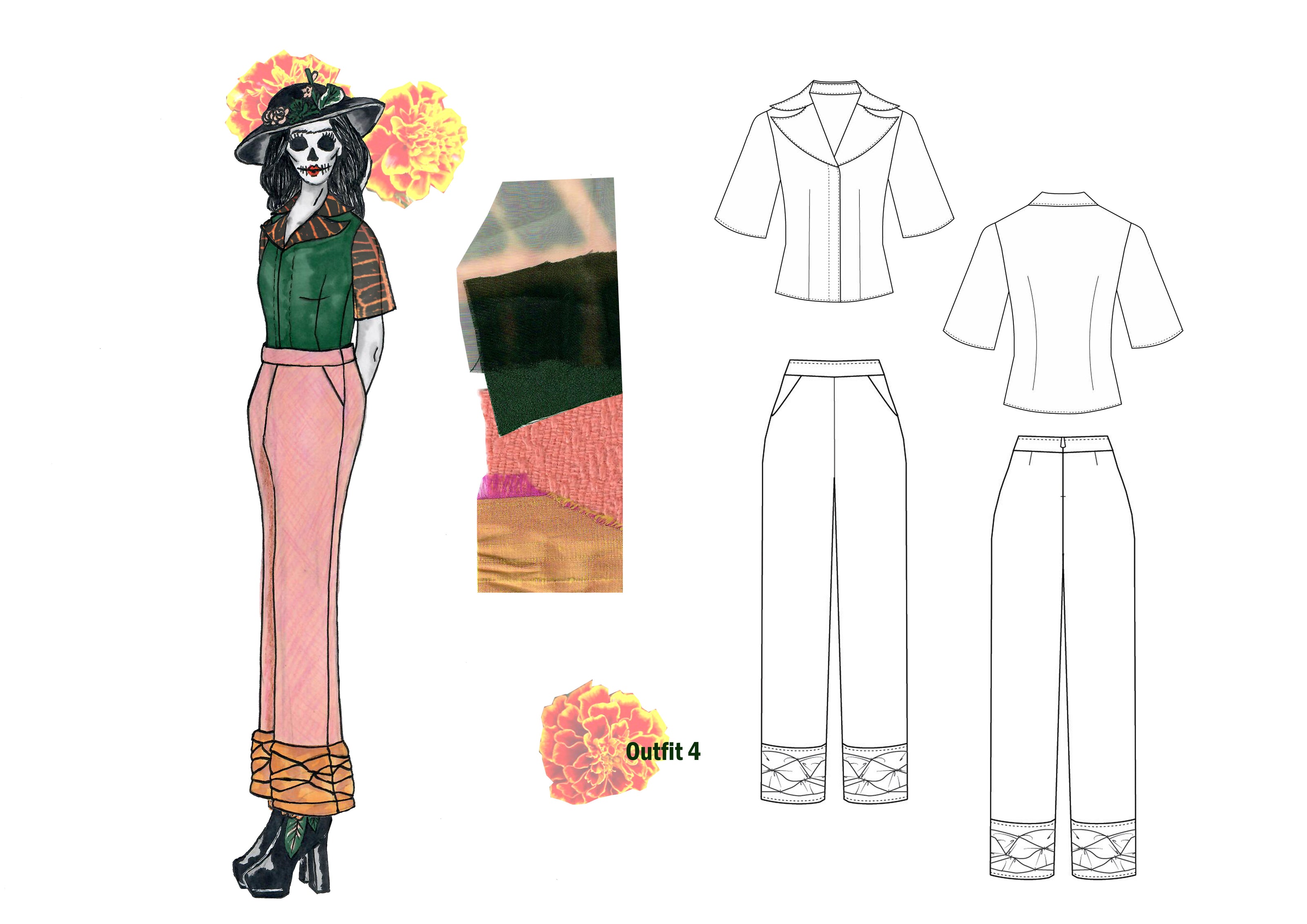 Titch designs collection outfit 4 illustration 