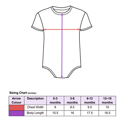 bodysuit sizing chart