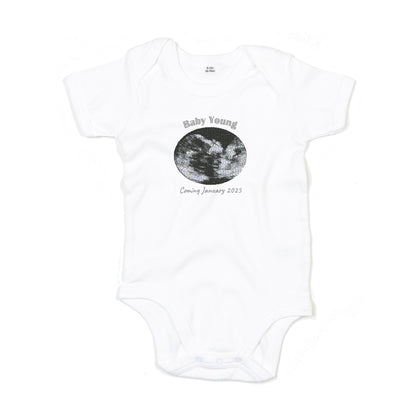 Pregnancy Announcement Baby Bodysuit