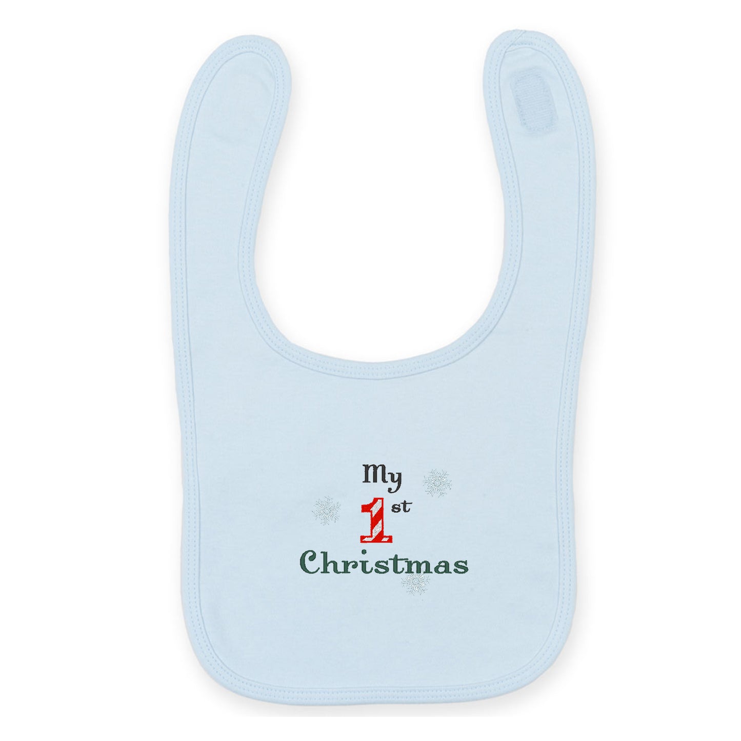 My 1st Christmas Baby Bib