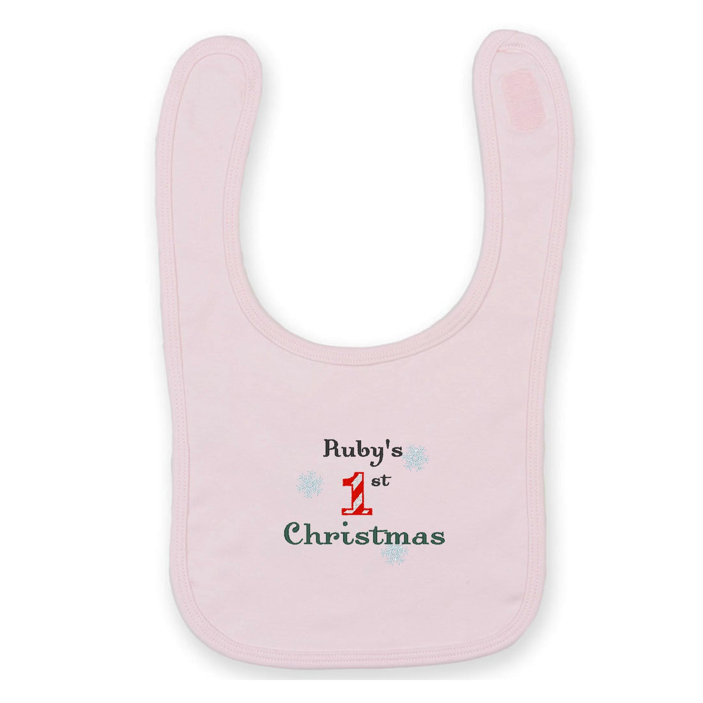 My 1st Christmas Baby Bib