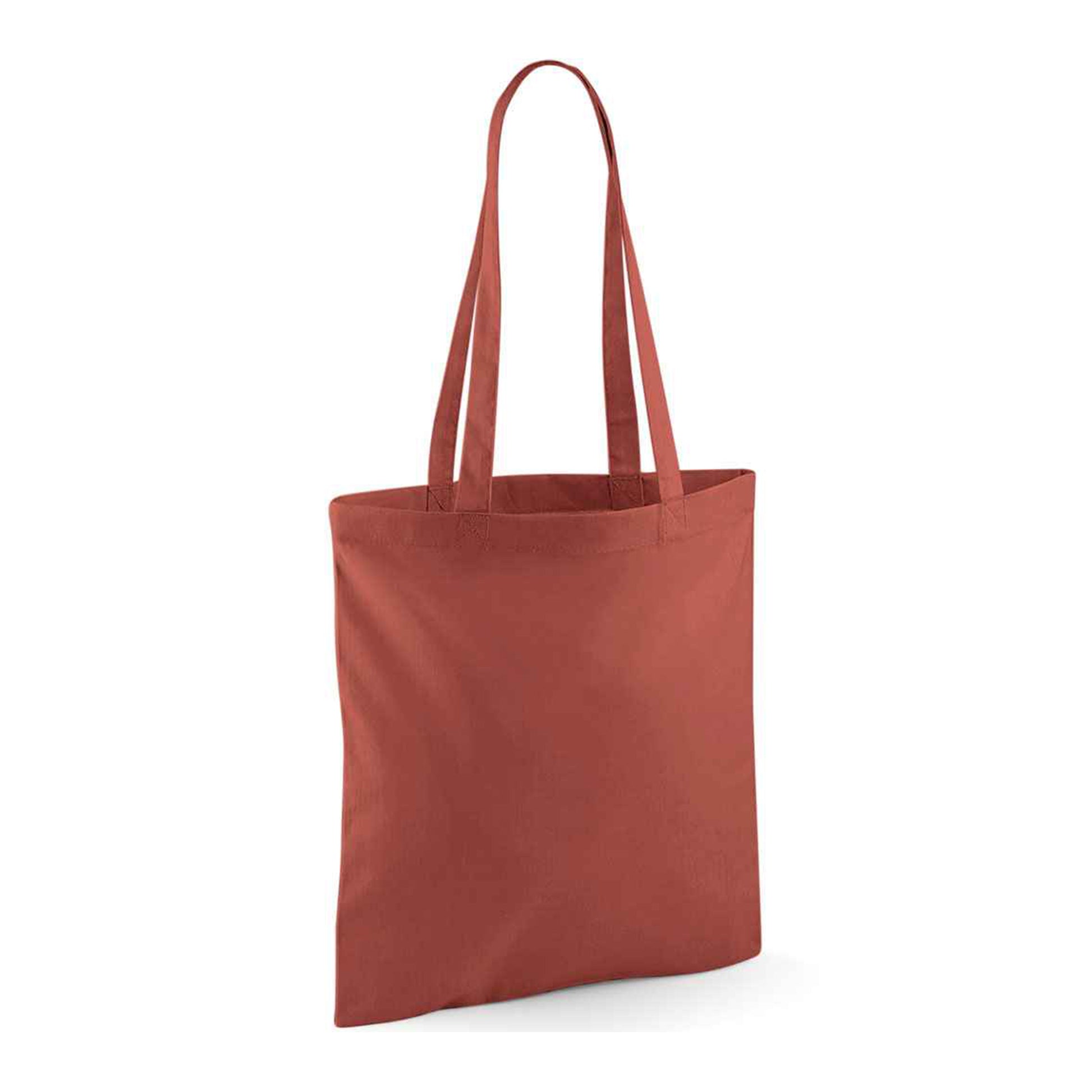 orange rust tote