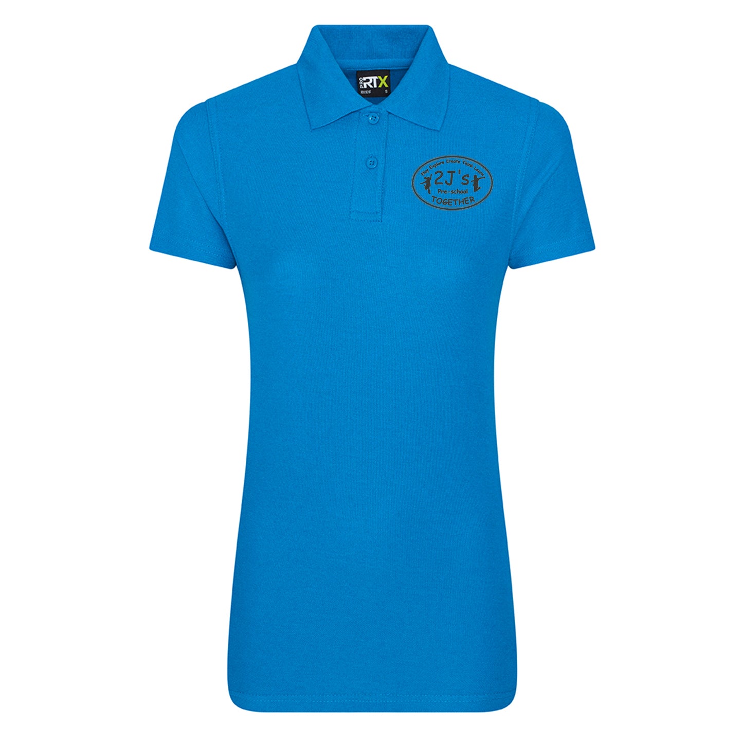 light blue polo