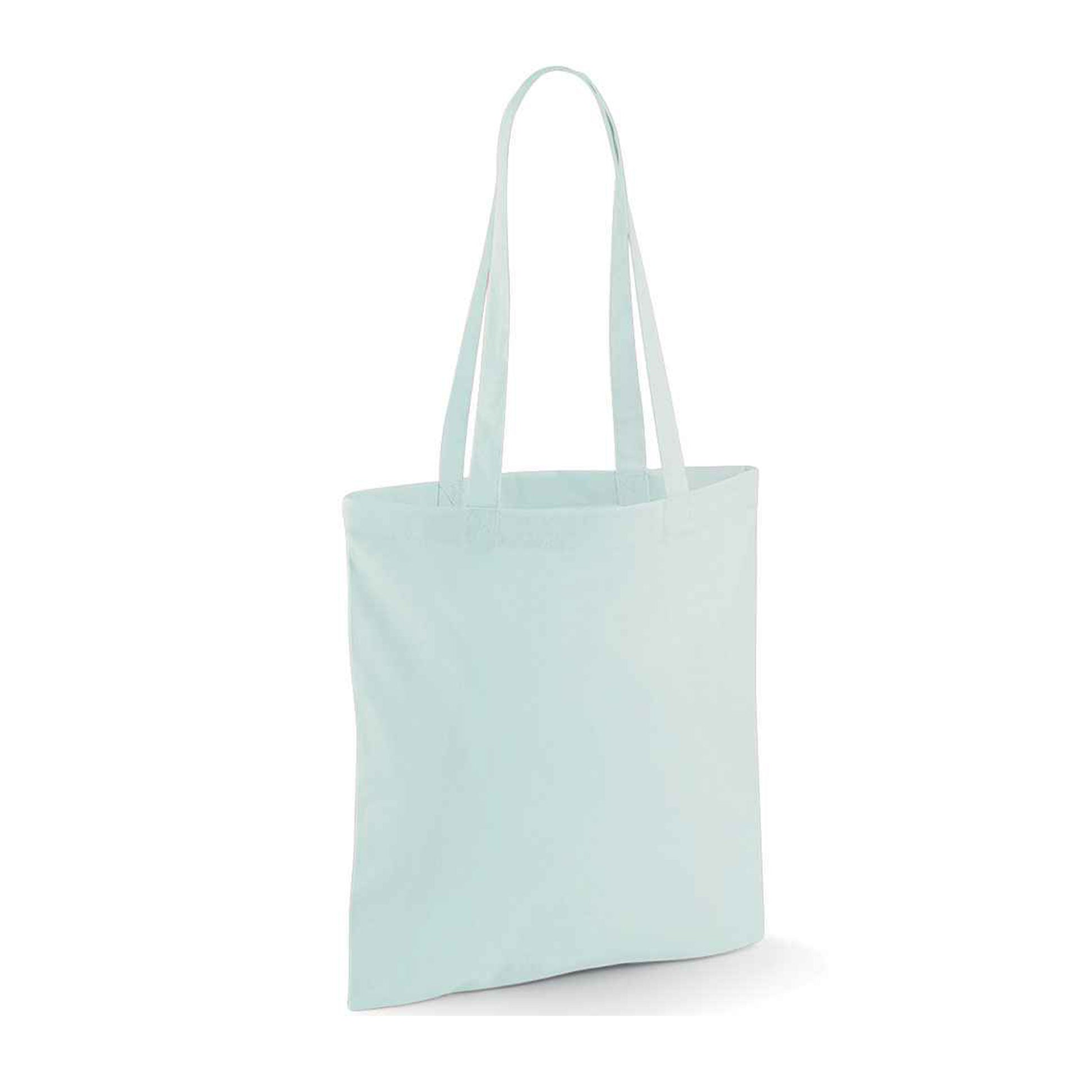 pastel mint tote