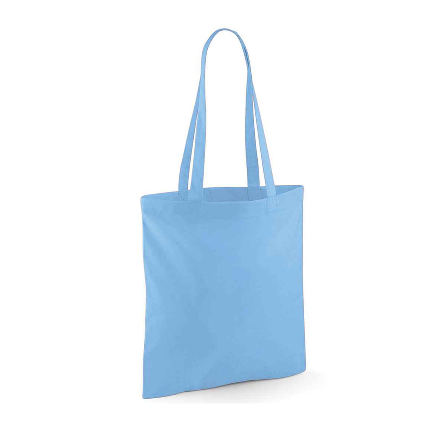 sky blue tote