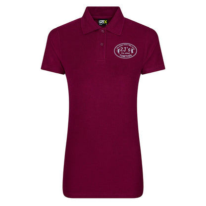 burgundy polo