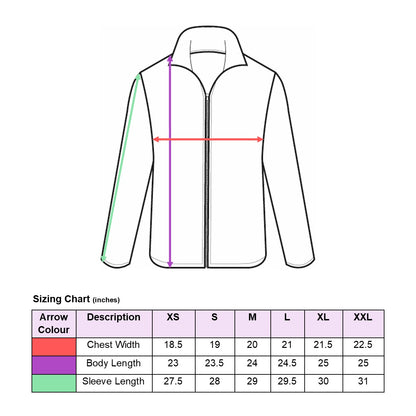 fleece sizing chart