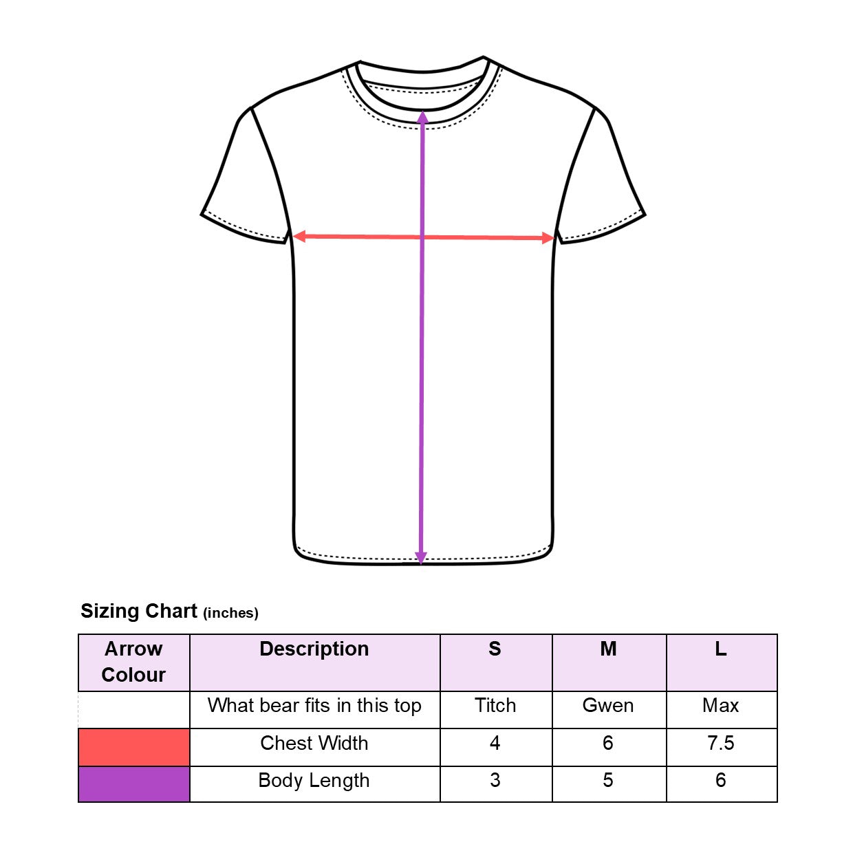 sizing chart