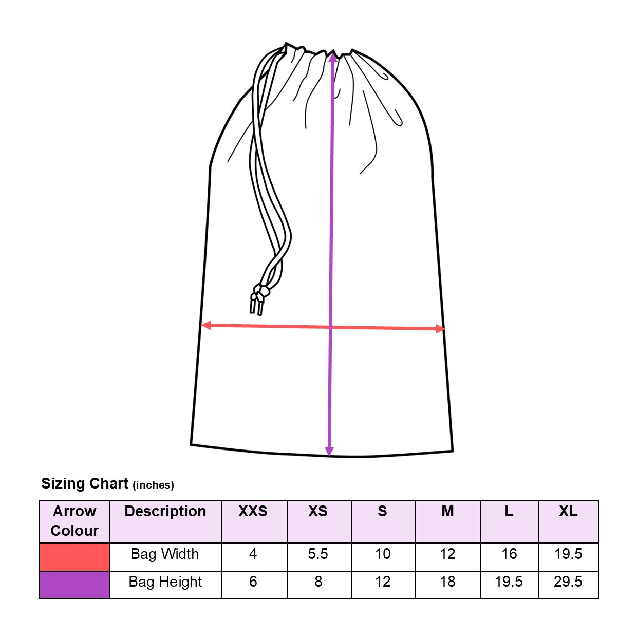 sizing chart